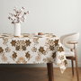 Hermia Mantel Blanco con Patrón Sutil 140 x 180 cm